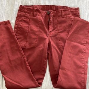 Red Cargo Cabi Pants